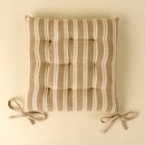 Horace Slub Stripe Chair Pad