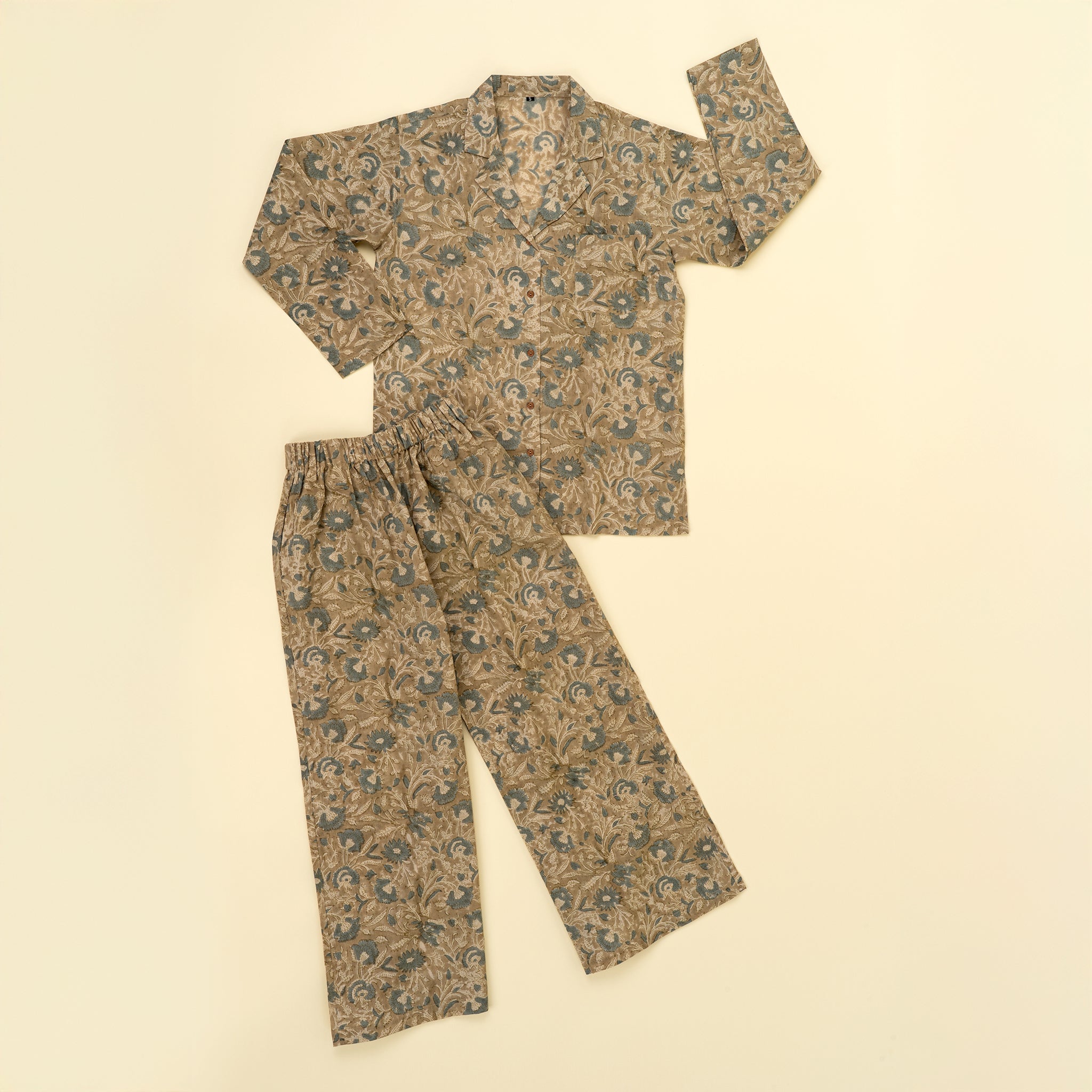 Block Print Pyjama Set