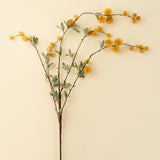 Golden Globe Flower Spray