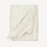 Crinkle Fleece-Lined Throw