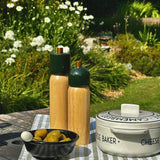 Salt & Pepper Grinder - Green & Gold
