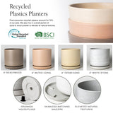 9” Planter & Saucer