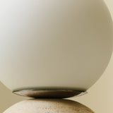 Silée Travertine Table Lamp