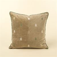 20x20 Velvet Trees Pillow