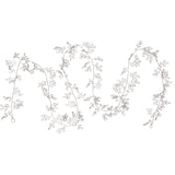 Silver Plated Petal Garland