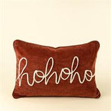 16x24 Ho Ho Ho Velvet Pillow