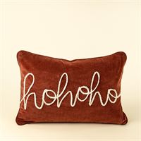 16x24 Ho Ho Ho Velvet Pillow