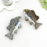 Grouper Fish Hair Claw Clip