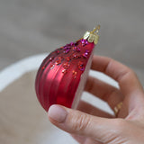 Onion Glass Ornament