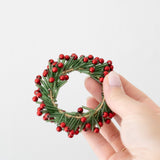 Beaded Wreath Napkin Ring