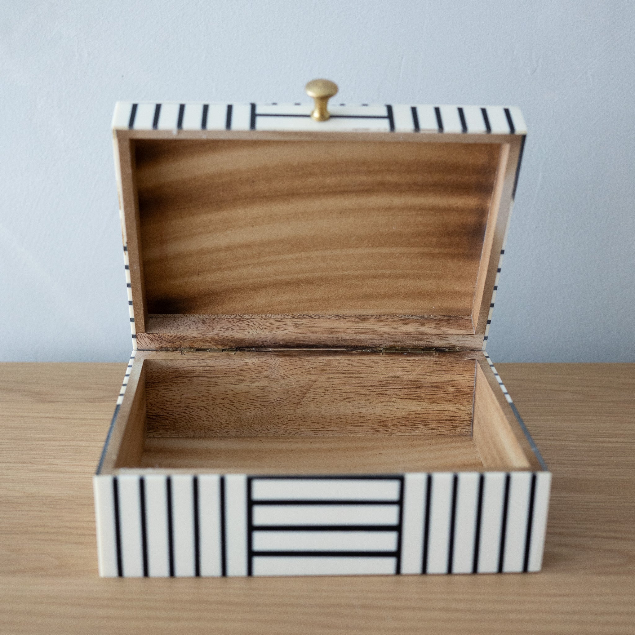 Striped Storage Box