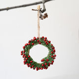 Beaded Wreath Napkin Ring