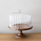 Fluted Glass Cloche Board