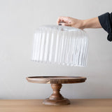Fluted Glass Cloche Board