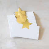 Star Fold Placecards - Set of 12