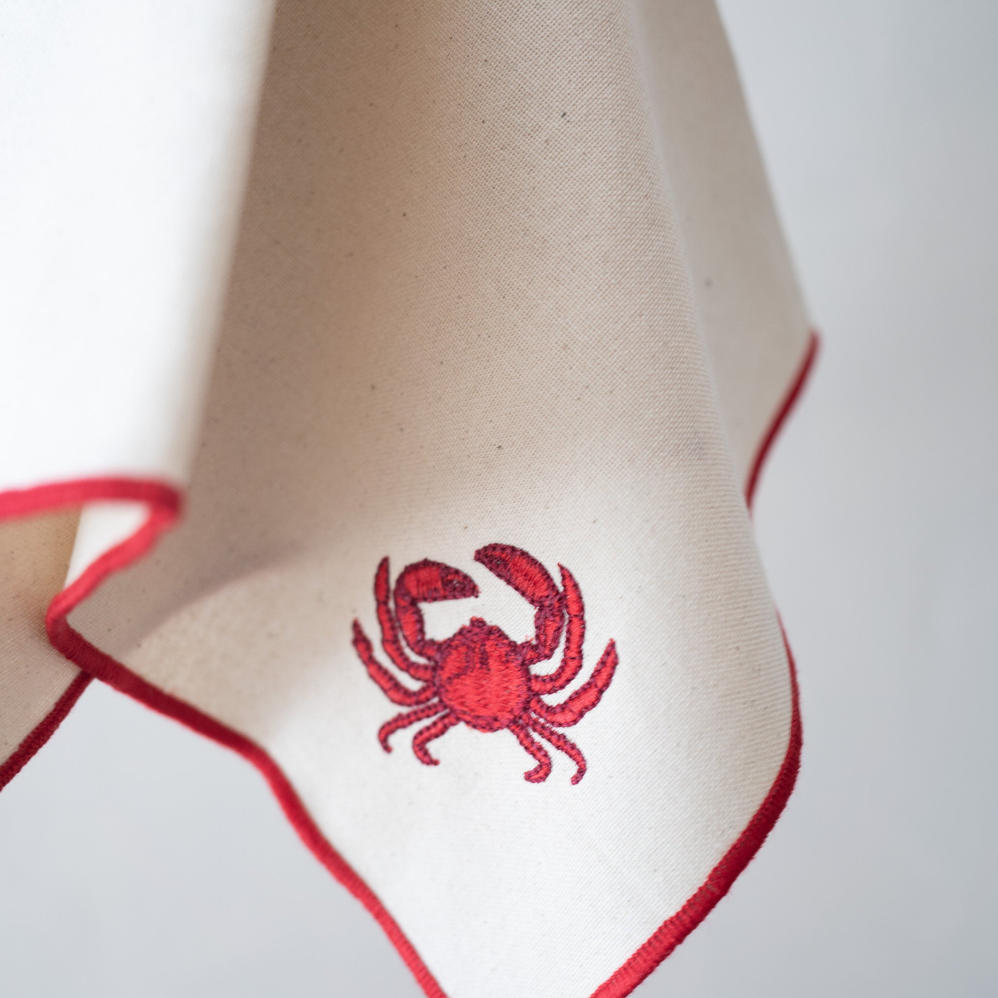 Stitched Crab Napkin