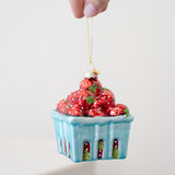 Strawberry Pint Ornament