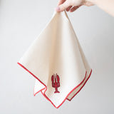 Stitched Lobster Napkin