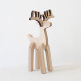 Simple Wooden Reindeer