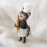 Baker Cat Ornament