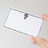 Bow Placecards - Set of 36
