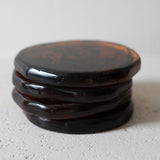 Shell Resin Coasters - Set of 4