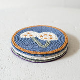 Wildgrove Beaded Coasters - Set of 4