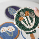 Wildgrove Beaded Coasters - Set of 4