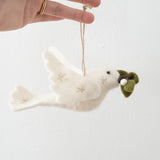 White Dove of Peace Ornament