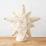Handmade Wool Felt Star Tree Topper