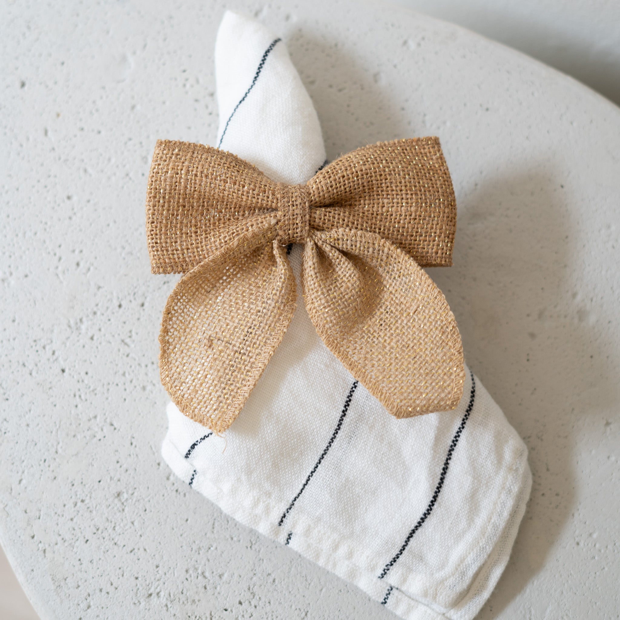 Bow Napkin Ties - Set Of 4