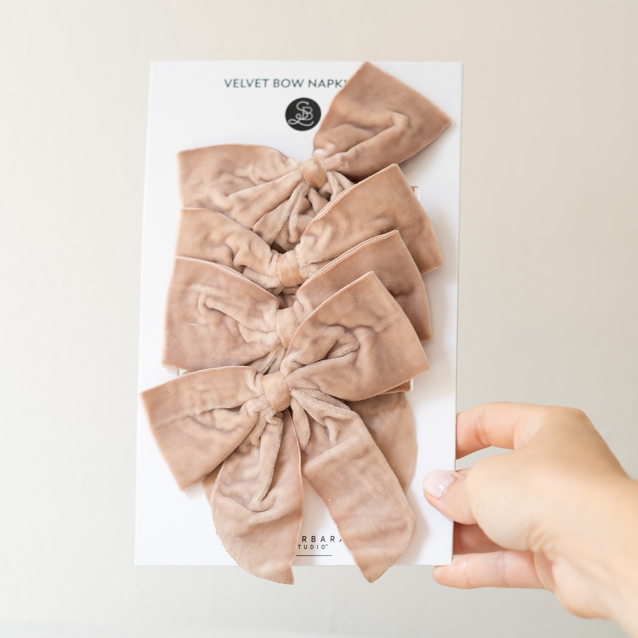 Bow Napkin Ties - Set Of 4