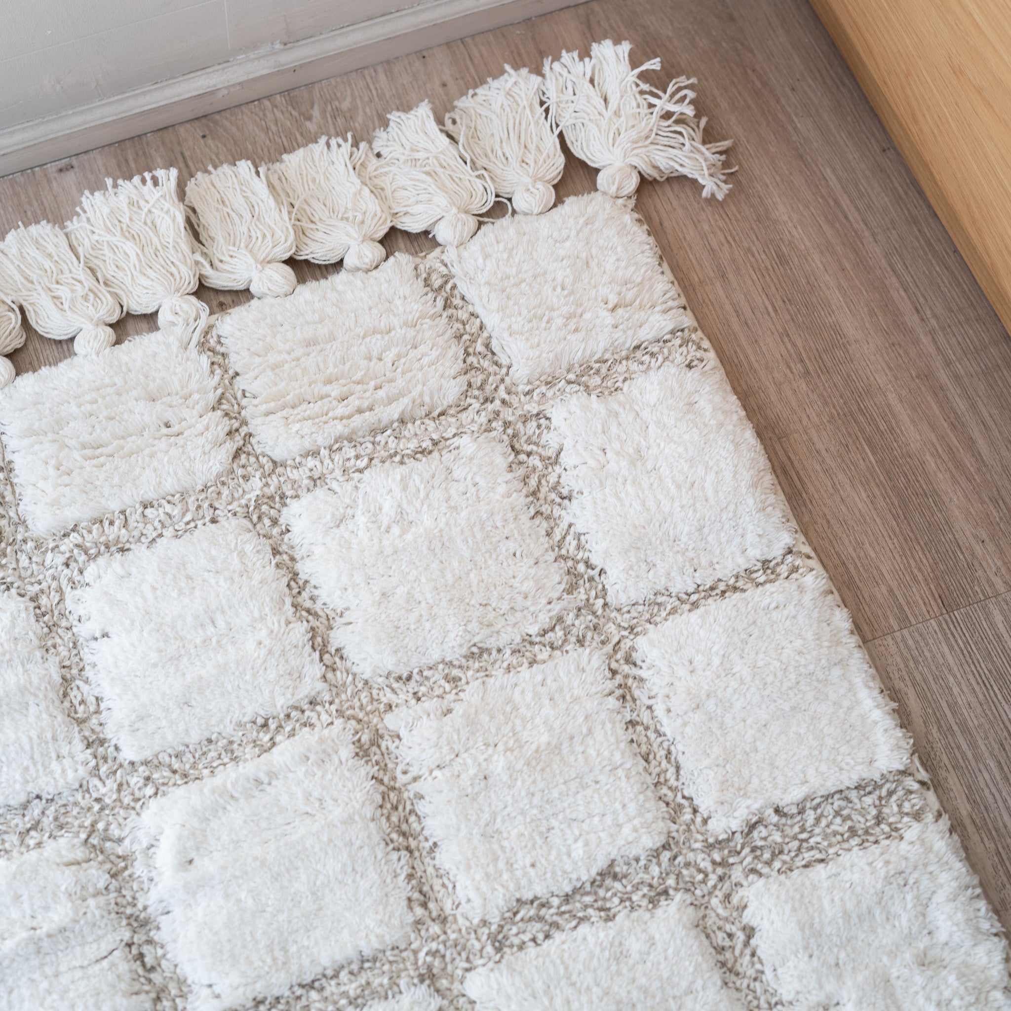 Checkered Tufted Bath mat