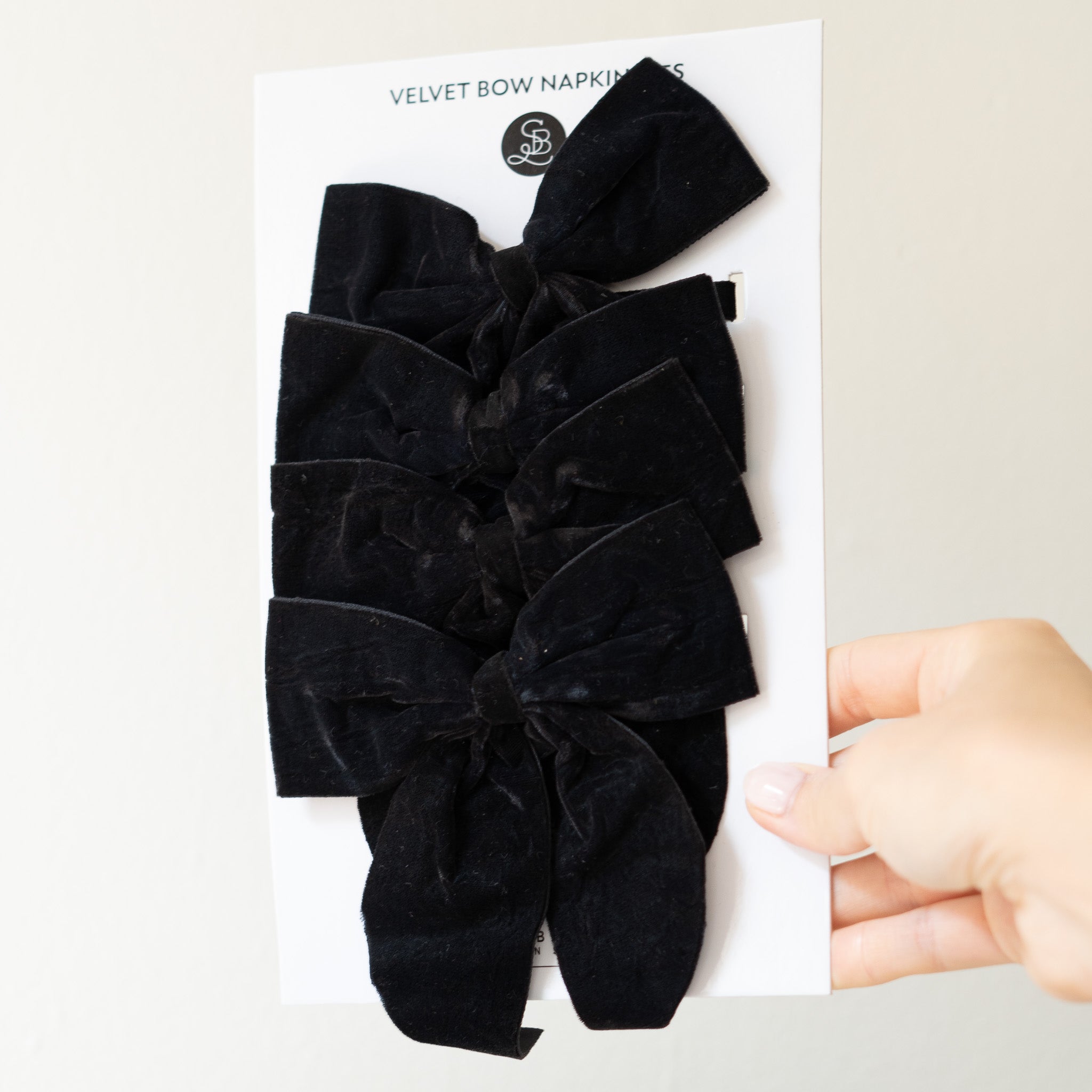 Bow Napkin Ties - Set Of 4