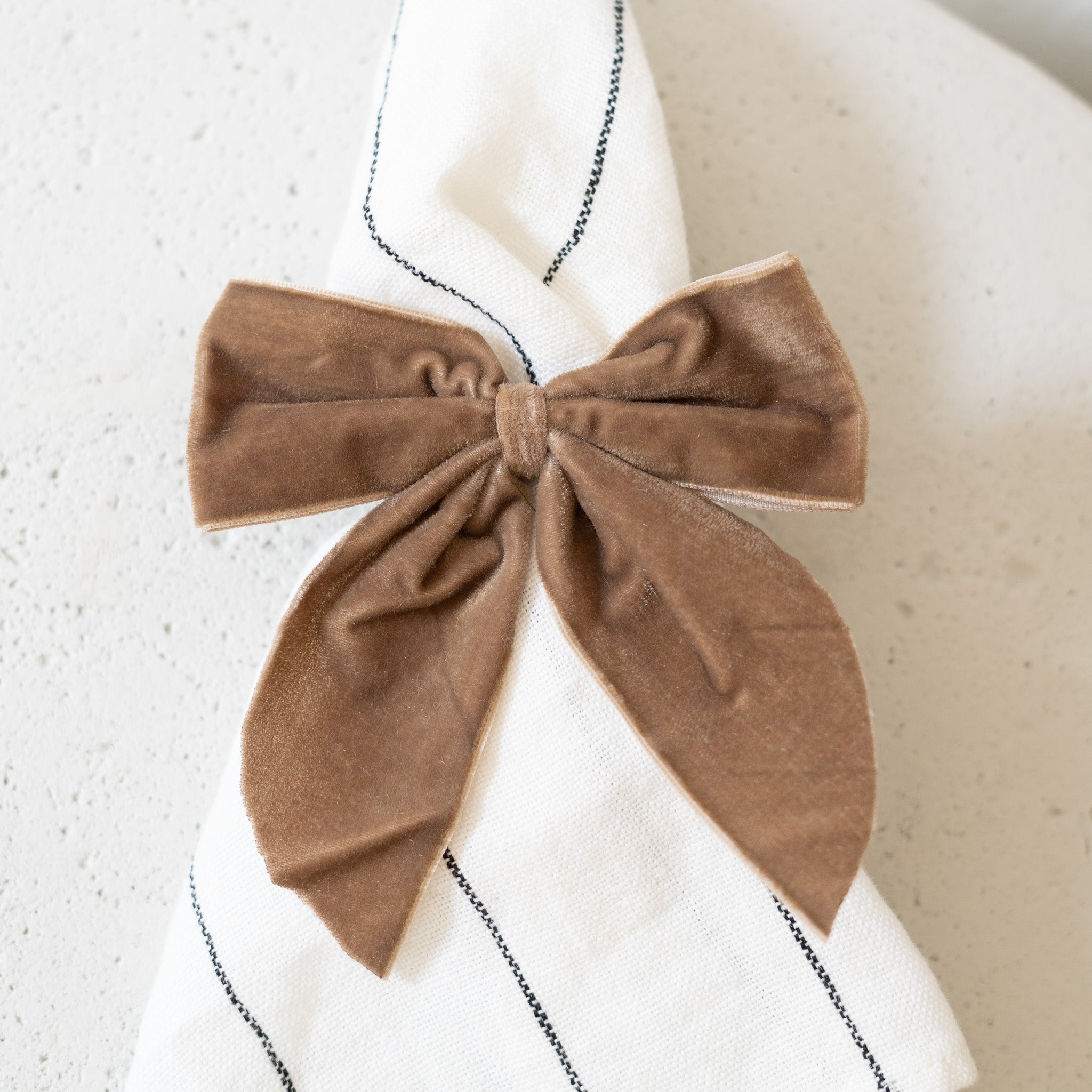 Bow Napkin Ties - Set Of 4