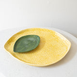 Lemon Shaped Platter - Set of 2