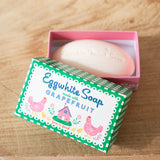 Savon pour le visage au blanc d'œuf et au pamplemousse