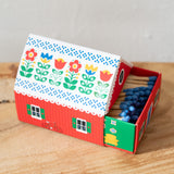 Red Cottage Matchbox