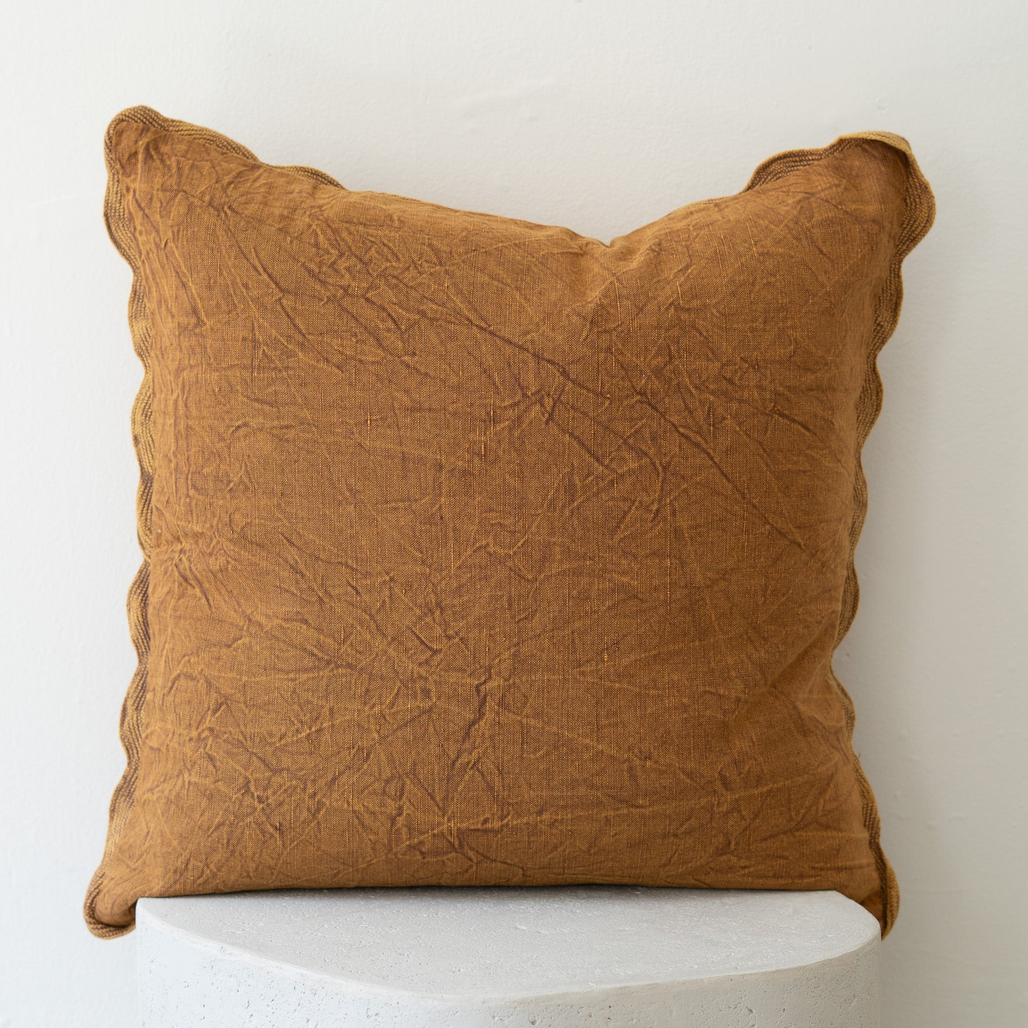 Scalloped Edge Pillow