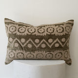 Velvet Embroidered Pillow