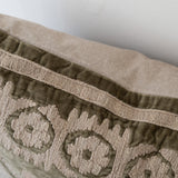 Velvet Embroidered Pillow