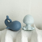 Whale & Octopus Bath Toys 2 Pack