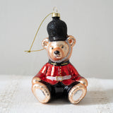 Sitting Soldier Bear Ornament