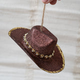 Cowboy Hat Holiday Ornament