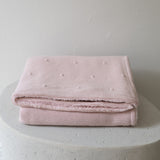Mini Knots Teddy Crib Blanket