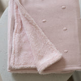 Mini Knots Teddy Crib Blanket
