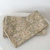 Lata Block Print Napkins - Set of 4