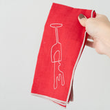 Linen Blend Napkins - Wine