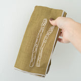 Linen Blend Napkins - Asparagus