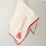 Linen Blend Napkins - Spaghetti